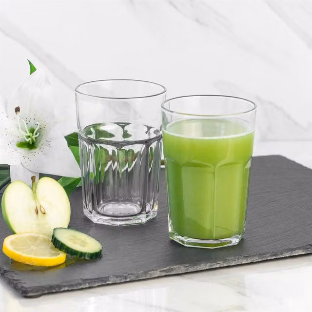 LAV Aras Transparent Highball Tumbler Glasses, Pack of 6, 365 ml