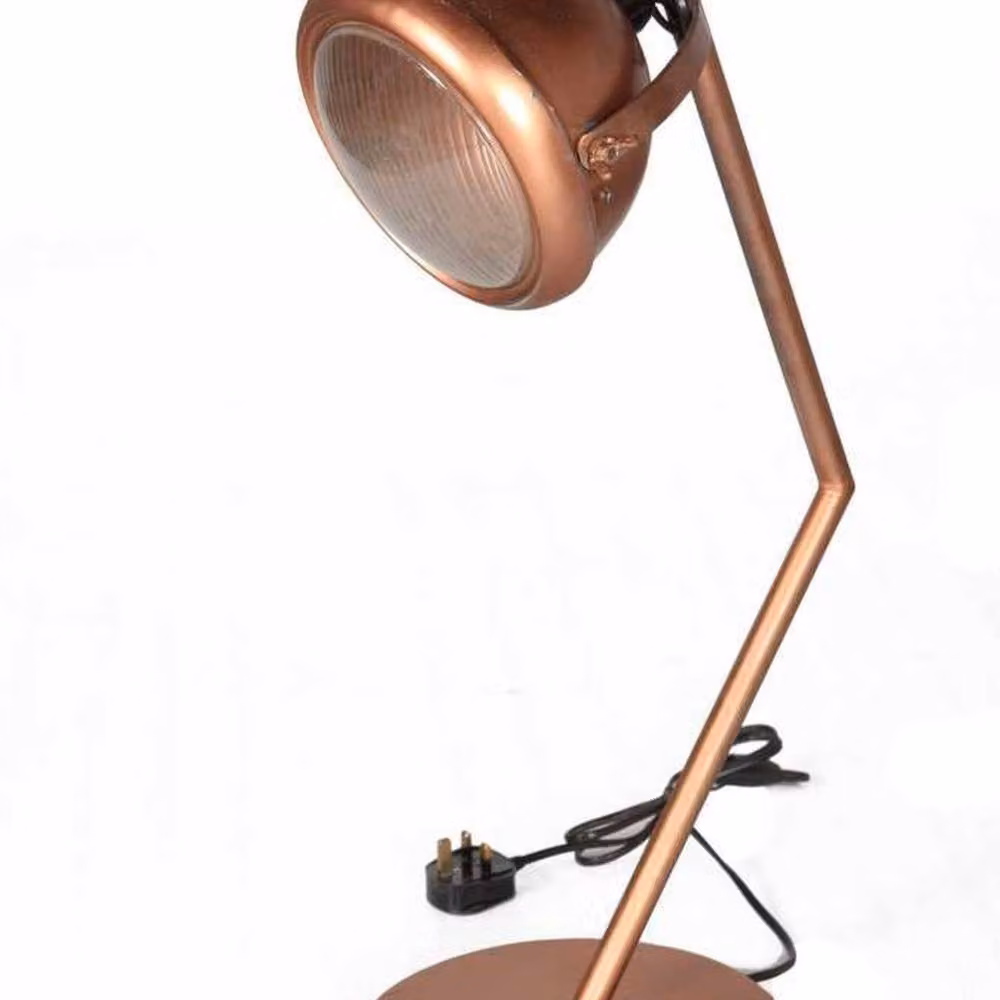 Wyld Haus Yllas Vintage Copper Metal Table Lamp – 2