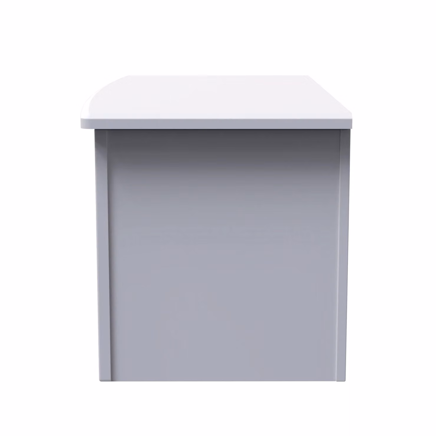 Ready Assembled 2 U Windsor Blanket Box in Mid Grey – 2