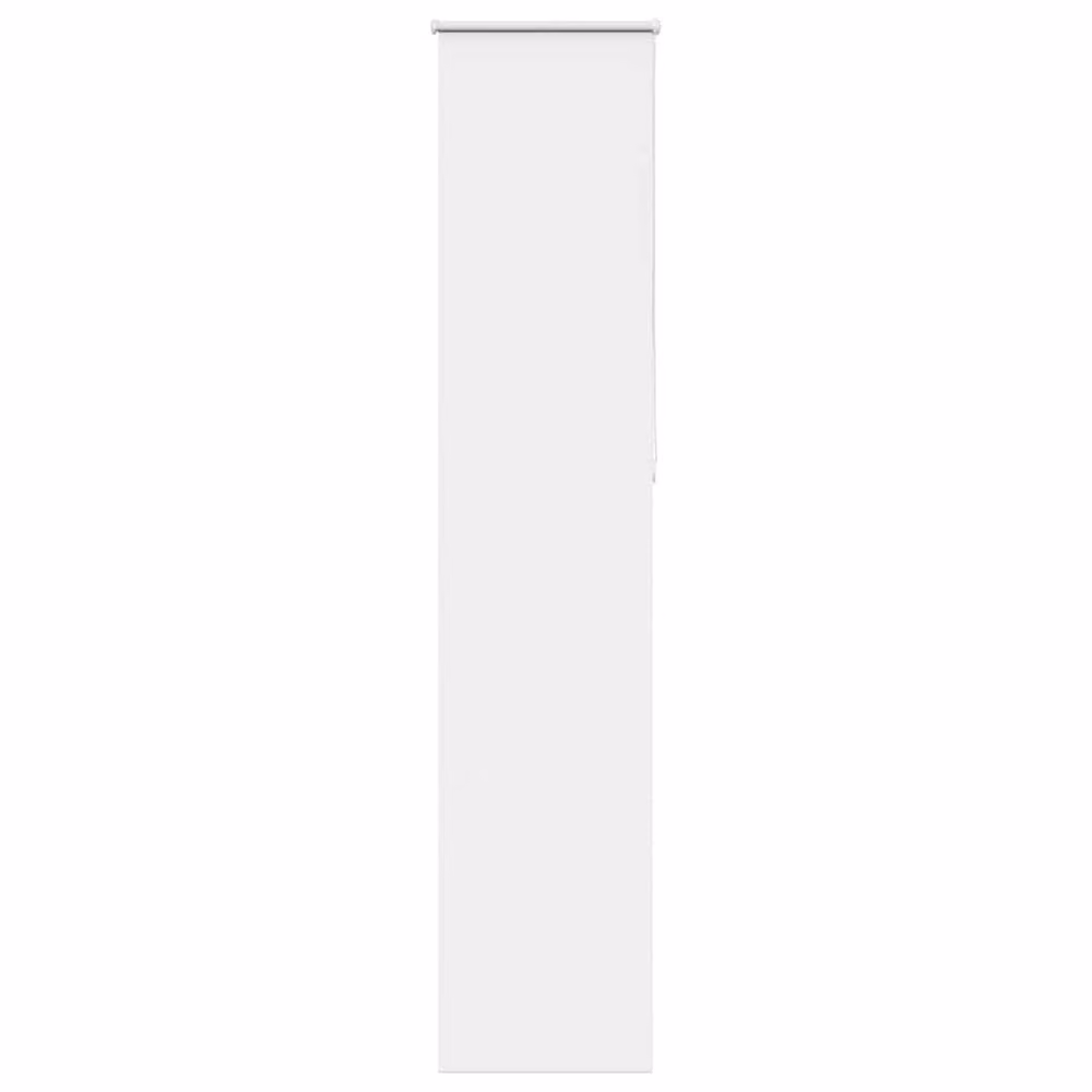 Berkfield Home White Blackout Roller Blind, Thermal Insulating Polyester, W: 40 cm, H: 230 cm