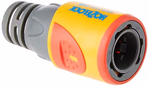 Hozelock Aquastop Hose Connector Plus Soft Touch for 12.5mm to 15mm Hoses – 3