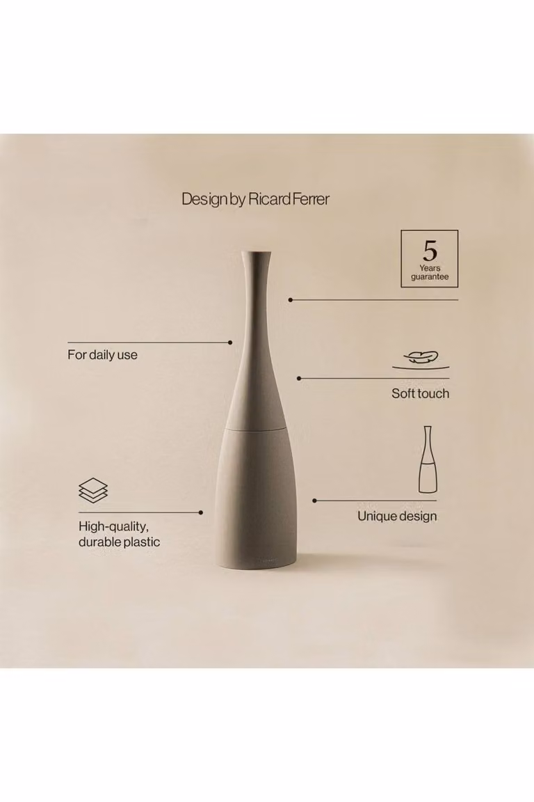 Cosmic Saku Collection Toilet Brush and Holder in Glossy Black