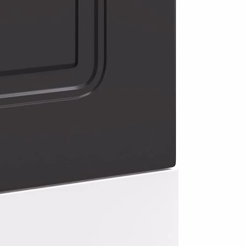 Berkfield Home Kalmar Dishwasher Panel, Black, W/D/H: 45 x 1.5 x 67 cm – 5