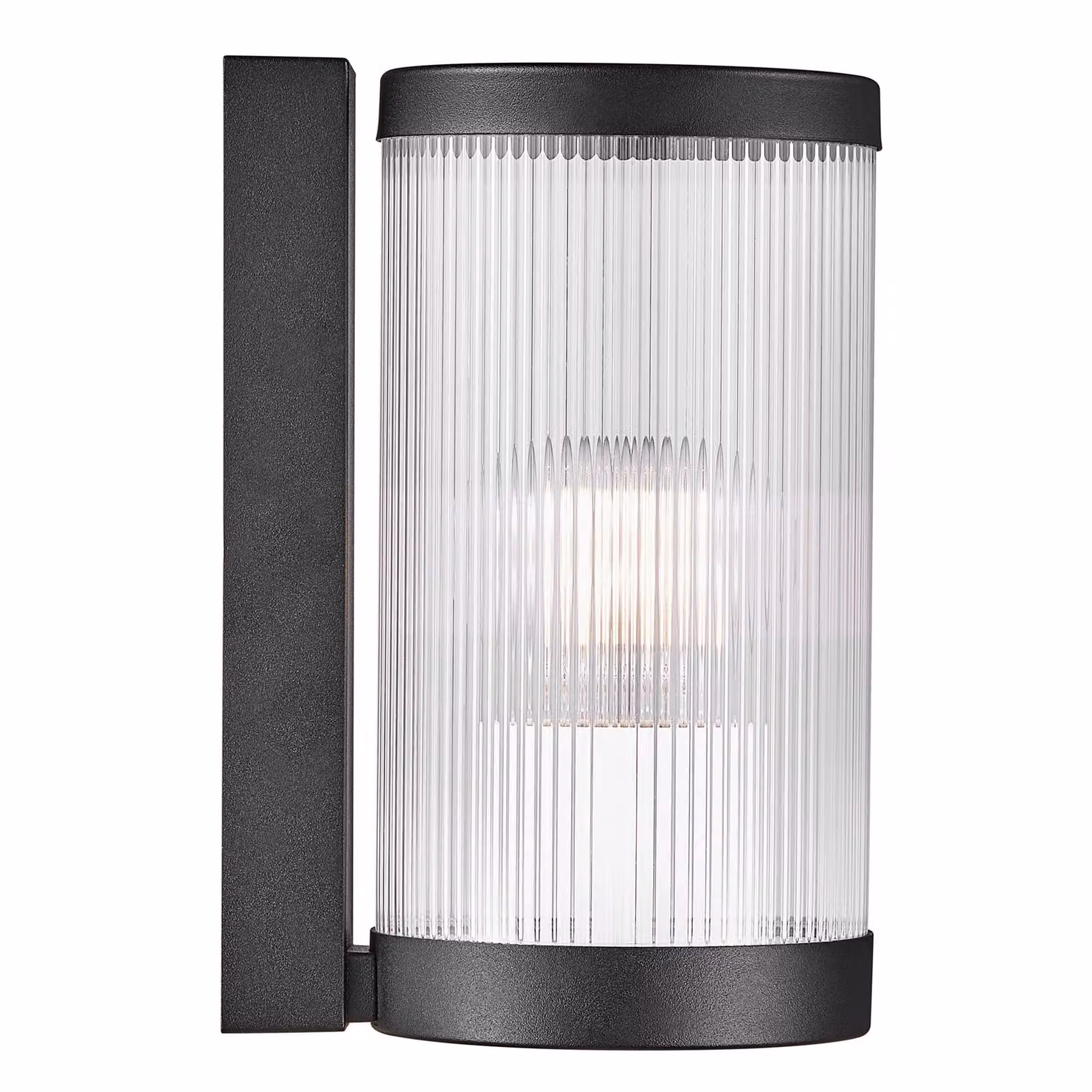 Nordlux Coupar Modern Outdoor Wall Lantern, Black, E27, IP54, Mains Powered – 2