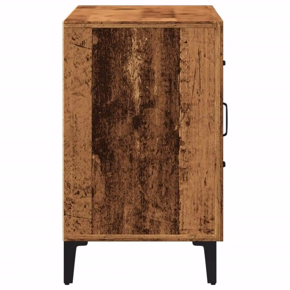 Berkfield Home Industrial Sideboard in Brown Engineered Wood W/D/H: 100 x 36 x 60 cm – 4