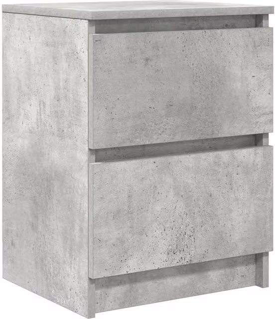 Berkfield Home TV Cabinet in Concrete Grey, Engineered Wood, W/D/H: 40 x 35 x 54 cm – 1