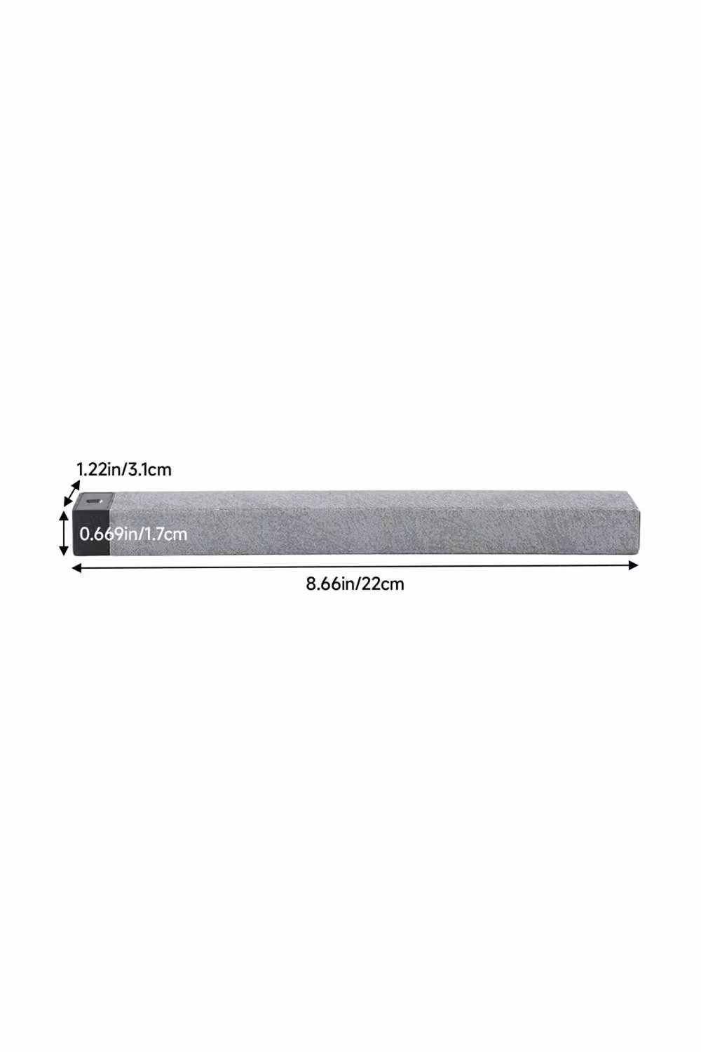 Living and Home Woody Incense Sticks Set with Rectangular Tabletop Incense Holder – 4