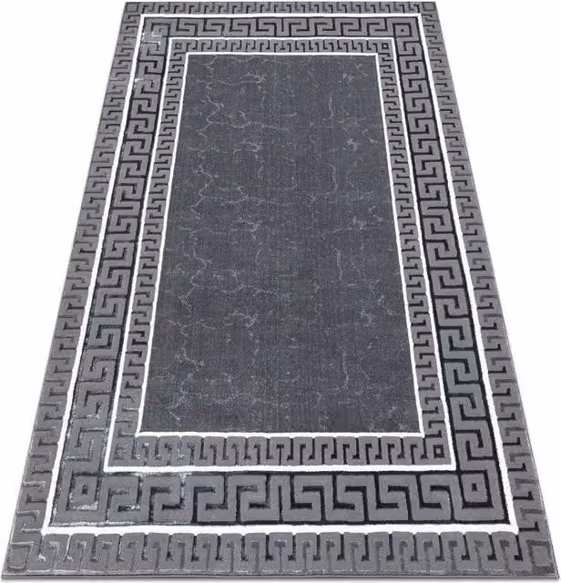 RugsX Allure Geometric Modern Grey Rug, W: 180 cm, L: 270 cm