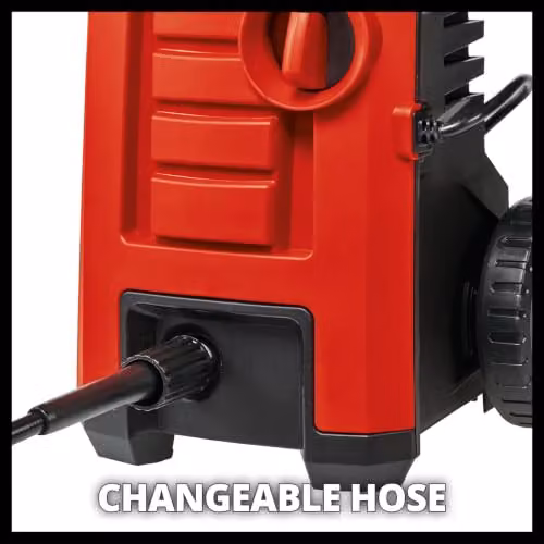 Einhell Pressure Washer 1500W 130 Bar in Red and Black – 6