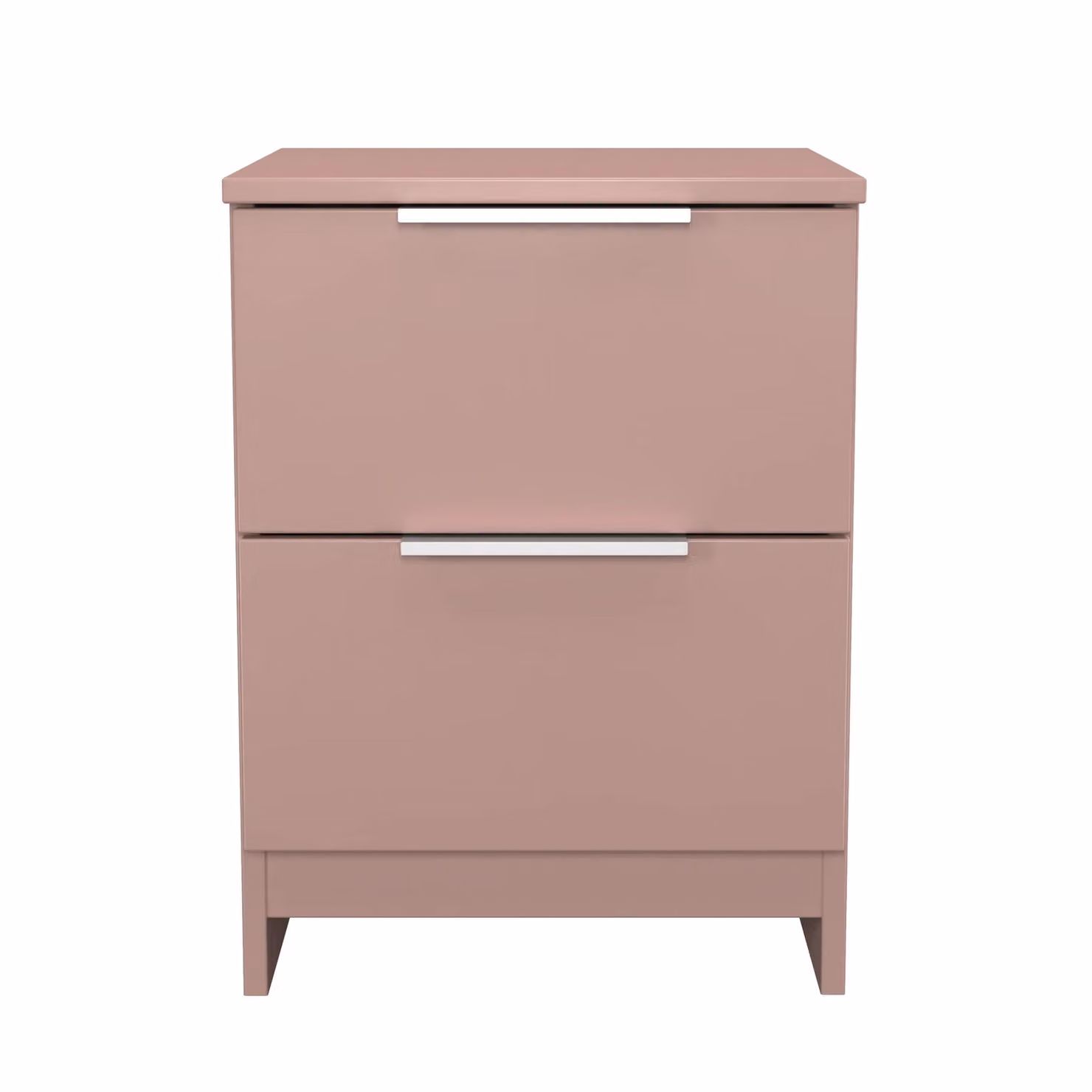 2 U Dover 2 Drawer Bedside Cabinet in Dusty Pink – 2