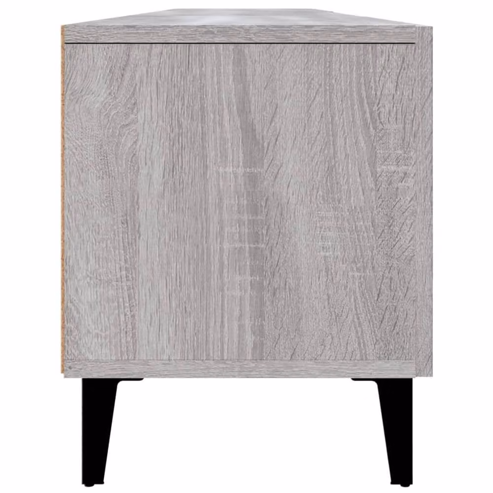 Berkfield Home Modern Grey Sonoma TV Cabinet in Engineered Wood W: 180 cm, D: 31.5 cm, H: 40 cm – 4