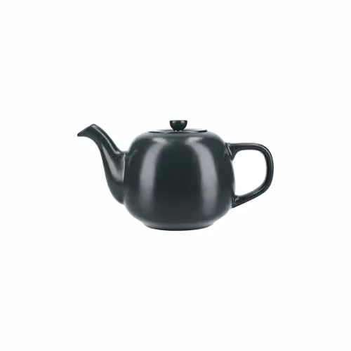 La Cafetiere Green Ceramic Stoneware Teapot, 600ml – 1