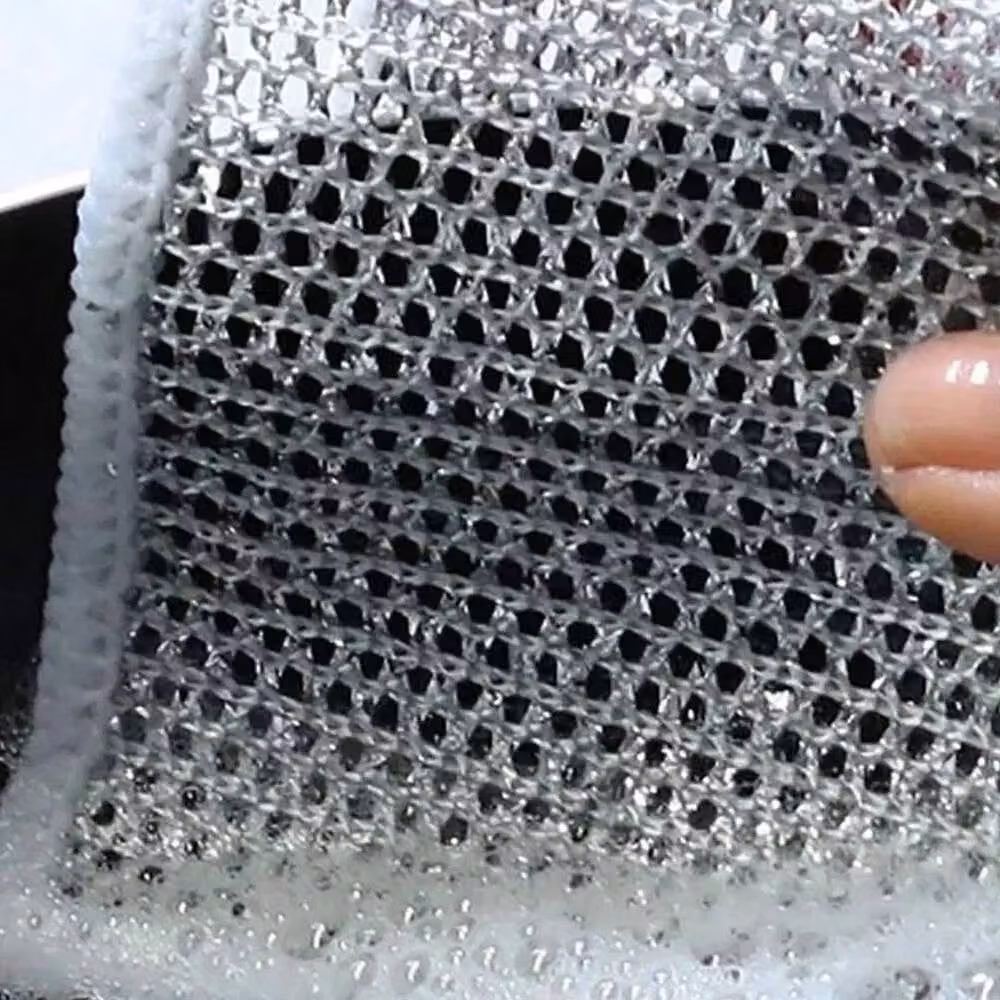 PAWNORA 10-Piece Non-Scratch Grey Wire Dishcloth Set for Wet and Dry Cleaning – 2