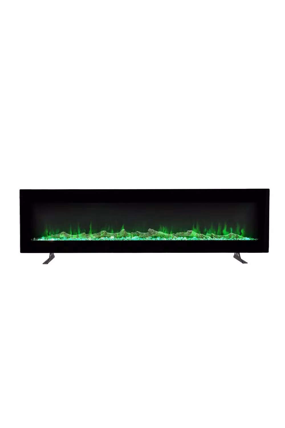 Living and Home 60 inch Wall Mount Electric Fireplace in Black – 3