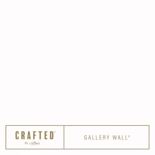 Crown Crafted Gallery Wall Matt Emulsion Paint Tester, White, 125ml – 3