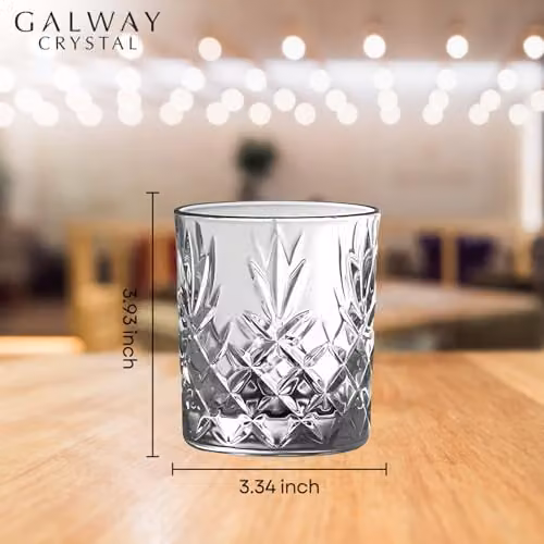 Galway Crystal Renmore Transparent Crystal Tumbler Set of 4 – 2