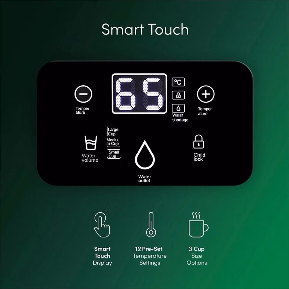Nordara 3L Instant Hot Water Countertop Fast Heating Boiler in White – 4