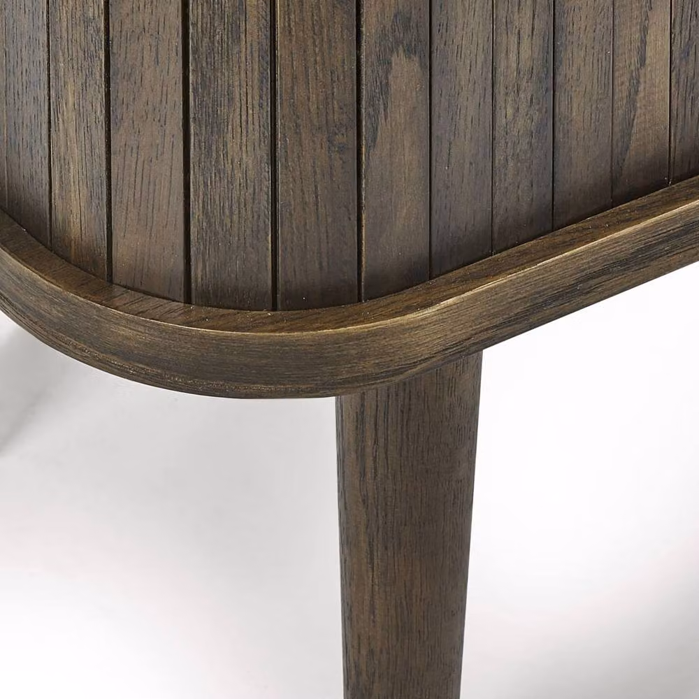 Cheshire Arran Mid-Century Rectangular Coffee Table in Brown Wood – 5