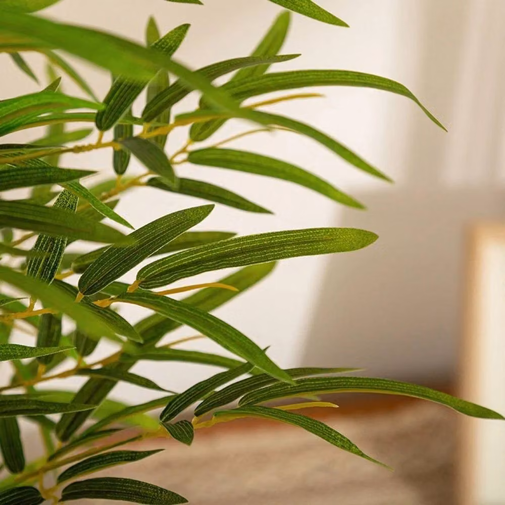 Kelvenix Green Artificial Bamboo Bonsai Tree Faux Potted Plant, Height: 120 cm – 3