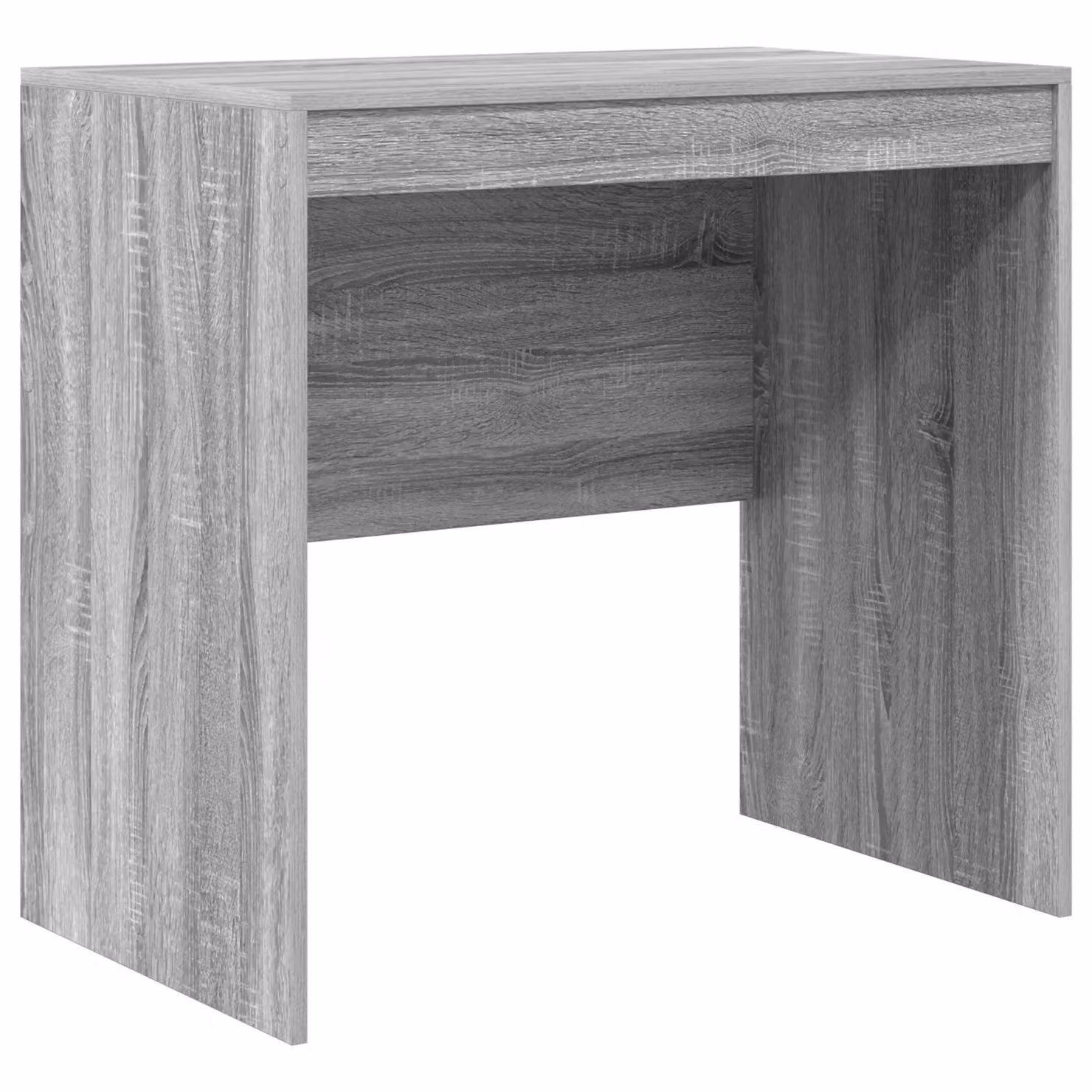 Berkfield Grey Sonoma Writing Desk W: 80 cm, D: 50 cm, H: 76 cm – 2