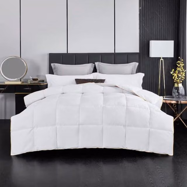 Ezysleep 10.5 Tog Goose Feather and Down Duvet, White, 200 cm