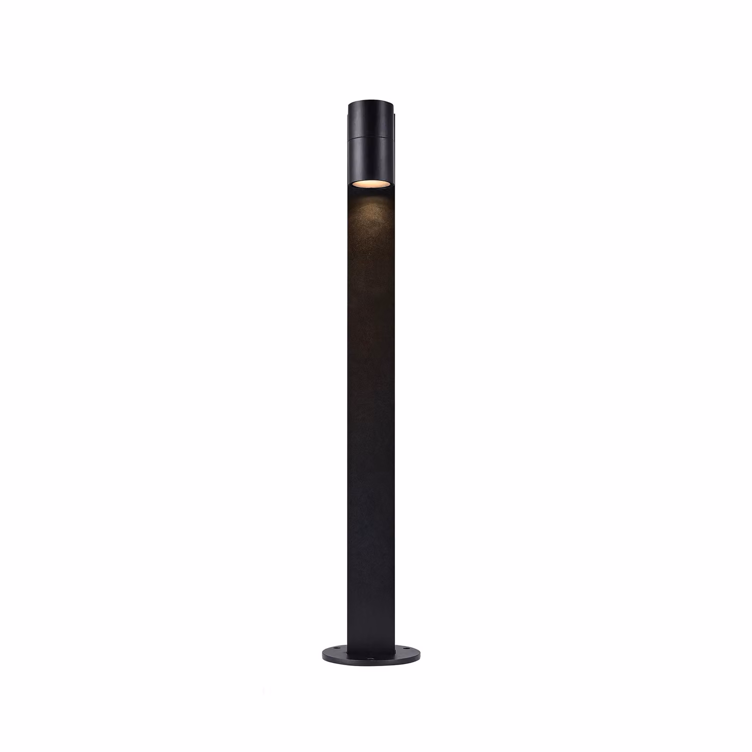 Nordlux Tin Modern Black Metal Outdoor Post Light for Garden with GU10 Bulb IP44 Mains Powered – 2