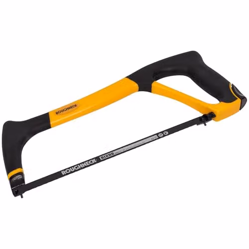 Roughneck Heavy Duty Manual Hacksaw in Yellow and Multicolour – 1