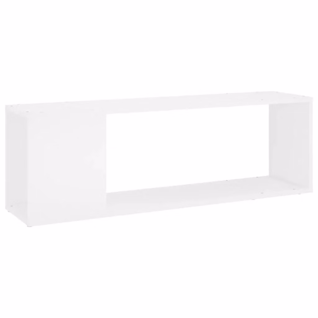 Berkfield Home Classic White TV Cabinet in Engineered Wood W/D/H: 100 x 24 x 32 cm – 2