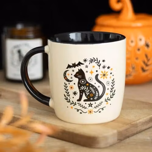 Kingsbury Gifts Ceramic Mug in White and Black – 2