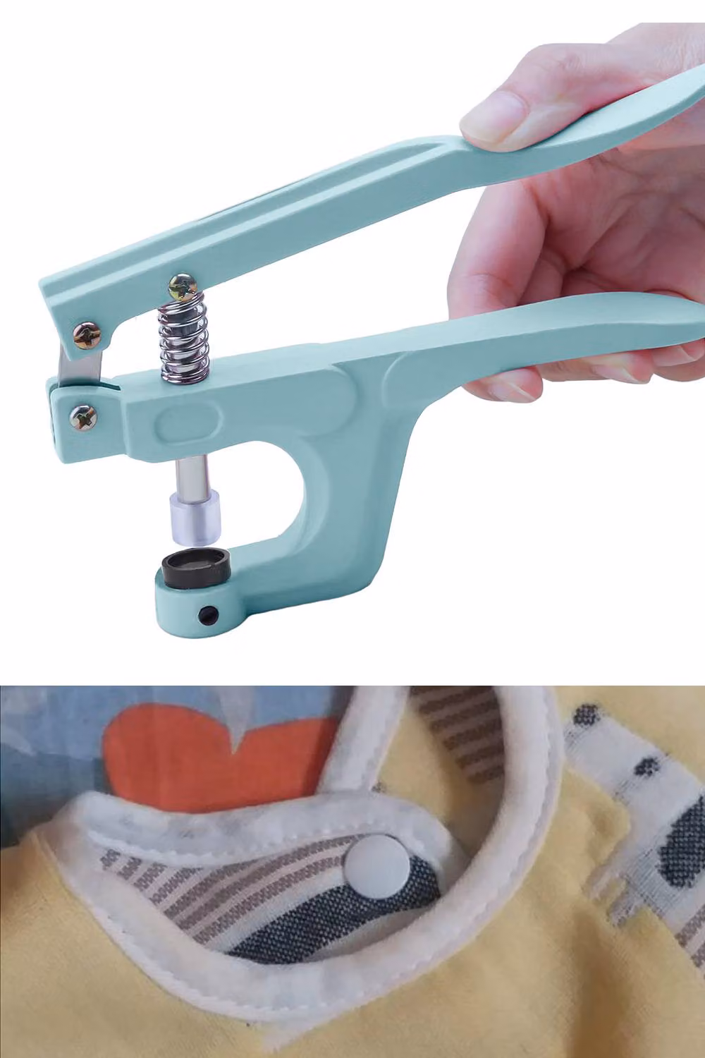 Neel Blue Kam Snap Button Setting Tool for T3, T5 and T8 Snaps in Turquoise – 2