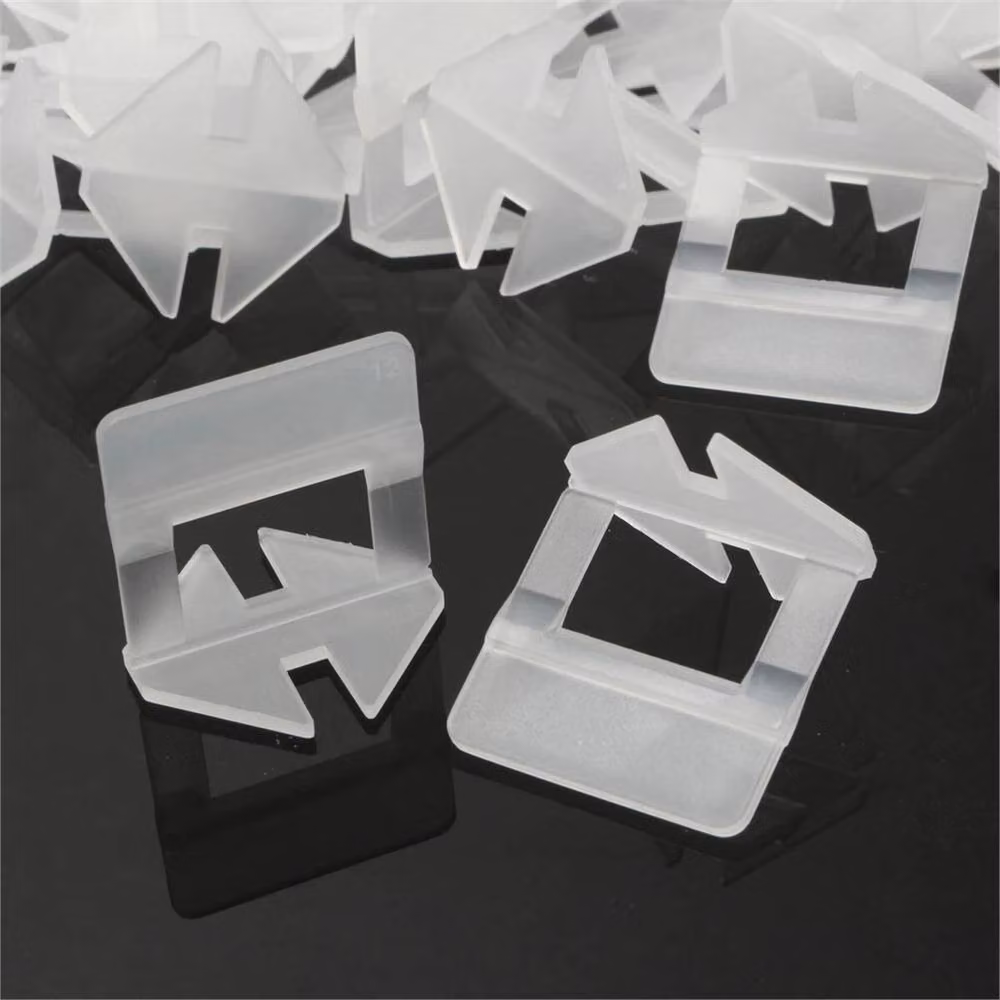 Nordara Tile Leveling Spacer System with Rubber Wedges in White and Transparent, W: 520 mm – 3