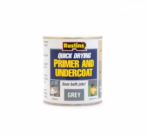 Rustins Quick Drying Wood Primer and Undercoat, Grey, 2.5 l – 1