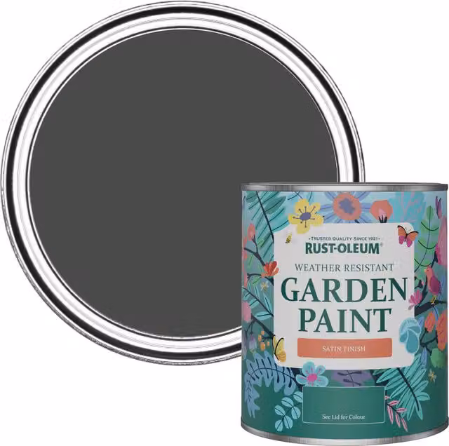 Rust-Oleum Garden Paint in Satin Gloss Finish, 0.75 l