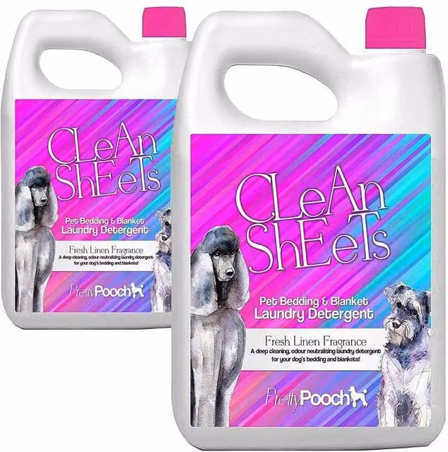 Pretty Pooch Clean Sheets Pet Bedding Laundry Detergent, 2 x 5 l, Pink – 1