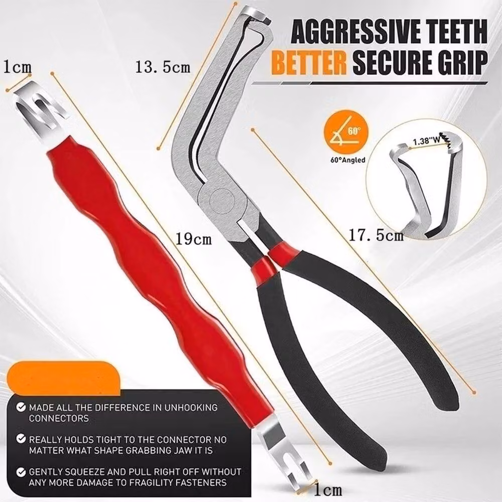 SPETLEK 3 Pack Electrical Disconnect Pliers in Black, Length: 520 mm – 3