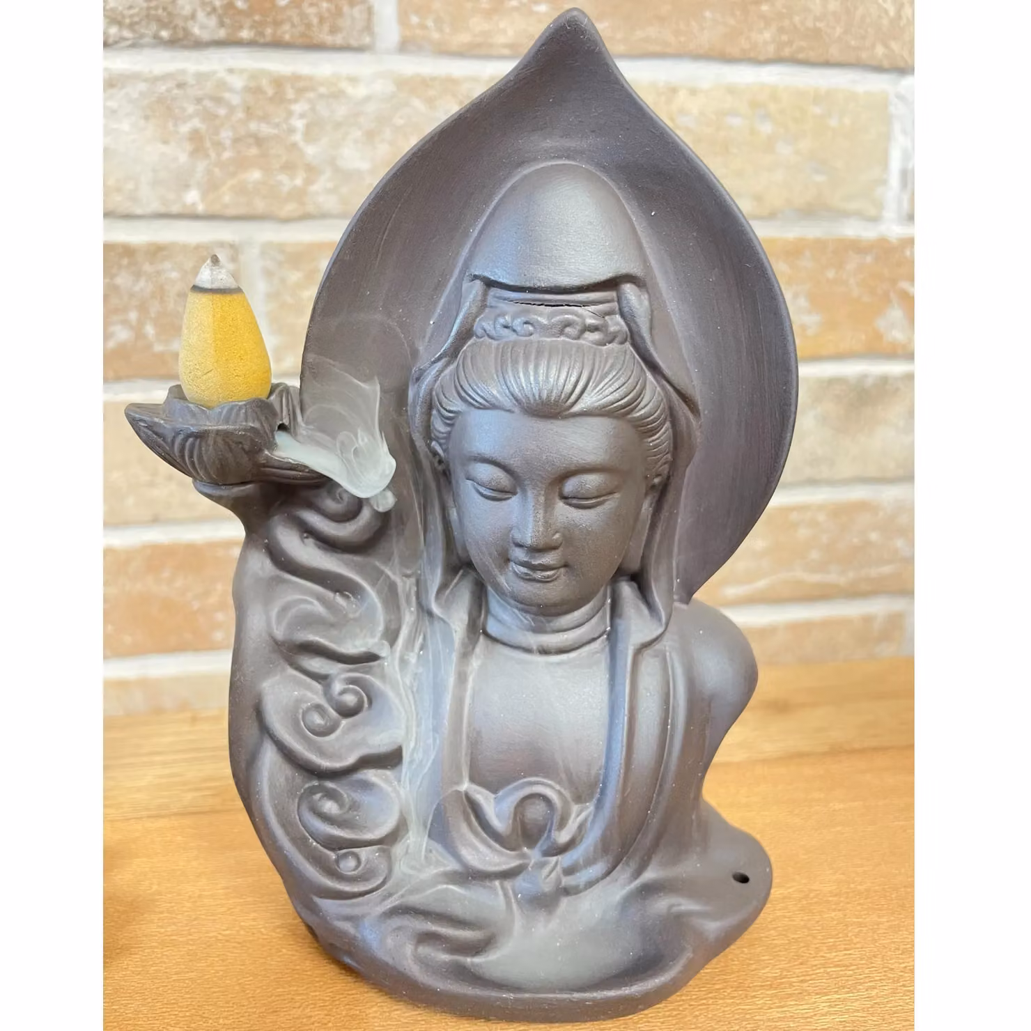 KDMD Ceramic Backflow Incense Burner in Grey – 2