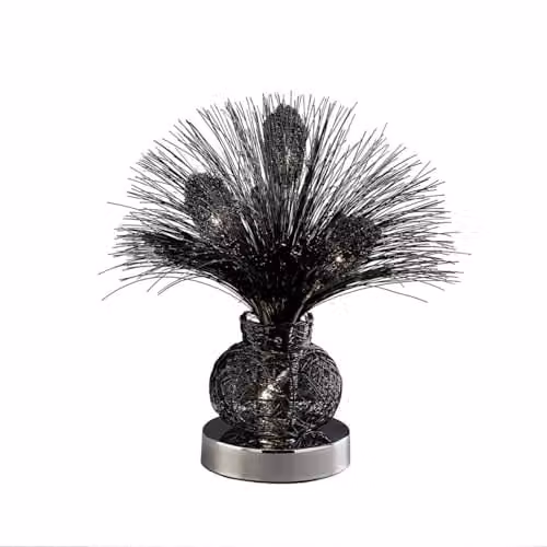 Netlighting Lenore 4 Light Table Lamp in Black and Chrome – 1