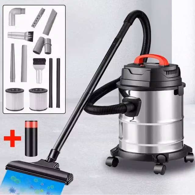 SPETLEK 2000W Wet and Dry Bagless Vacuum Cleaner in Black, Silver and Multicolour with HEPA Filter and Blow Function – 1