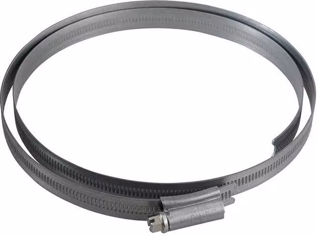 Jubilee Zinc Protected Hose Clip 235 - 267mm in Grey