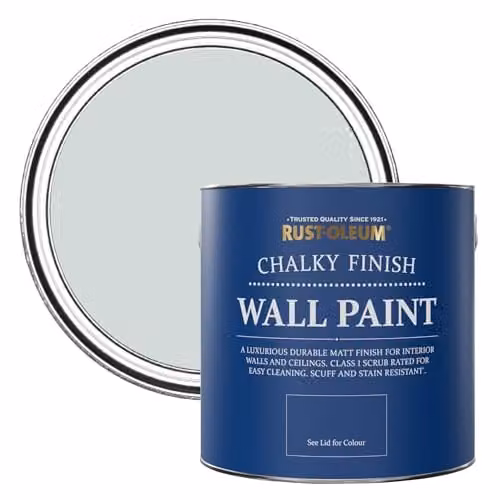 Rust-Oleum Dove Grey Chalky Matt Water-Based Wall Paint 2.5L