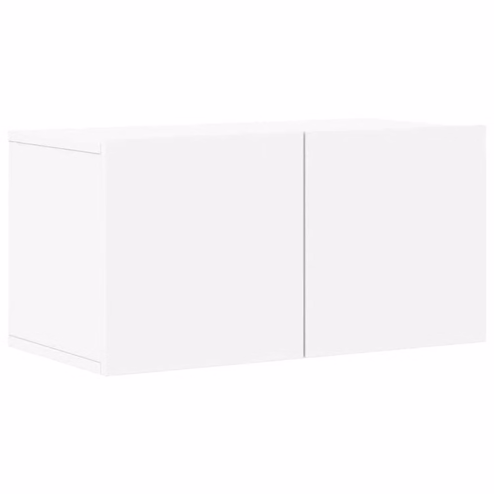 Berkfield Home 6 Piece White Minimalist TV Cabinet and Lowboard Set in Engineered Wood