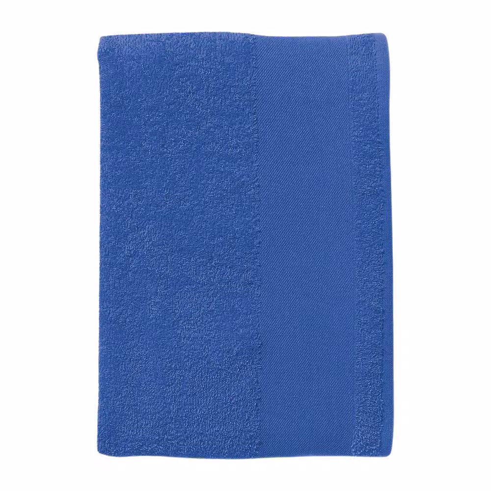 SOL'S Island 30 Blue Cotton Terrycloth Guest Towel with Hanging Loop – 2