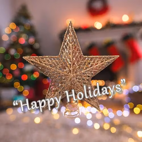 VFM e-Store Gold Metal Christmas Star Tree Topper W: 33 cm, H: 29 cm – 3