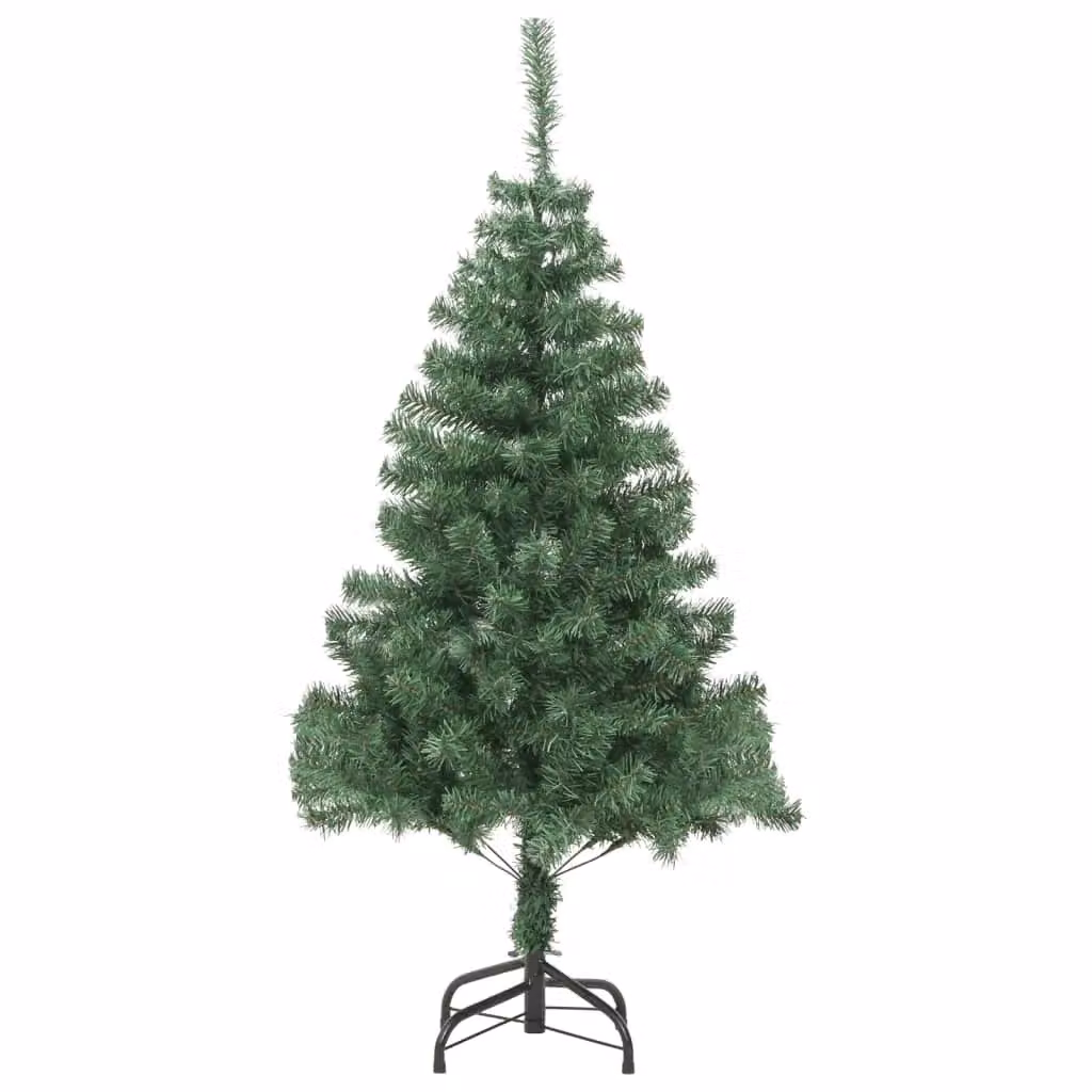 Berkfield Home Artificial Green Christmas Tree with Steel Stand, Height: 210 cm – 2