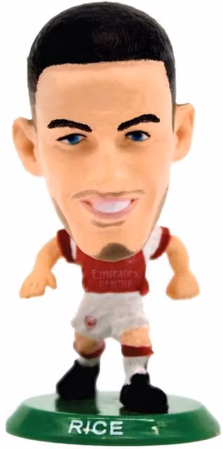 SoccerStarz Arsenal FC Declan Rice Football Figurine, Multicolour – 1