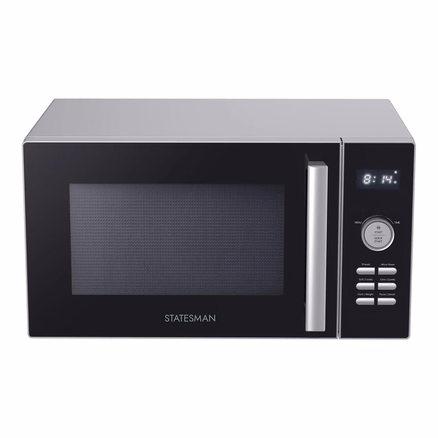 Statesman Digital Combination Microwave with Grill and Convection, 900 W, 25 Litre, Silver – 2