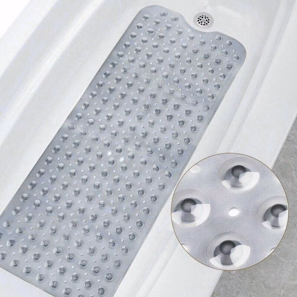 KORVIXA Extra Large Non-slip Bath Mat in Grey – 2