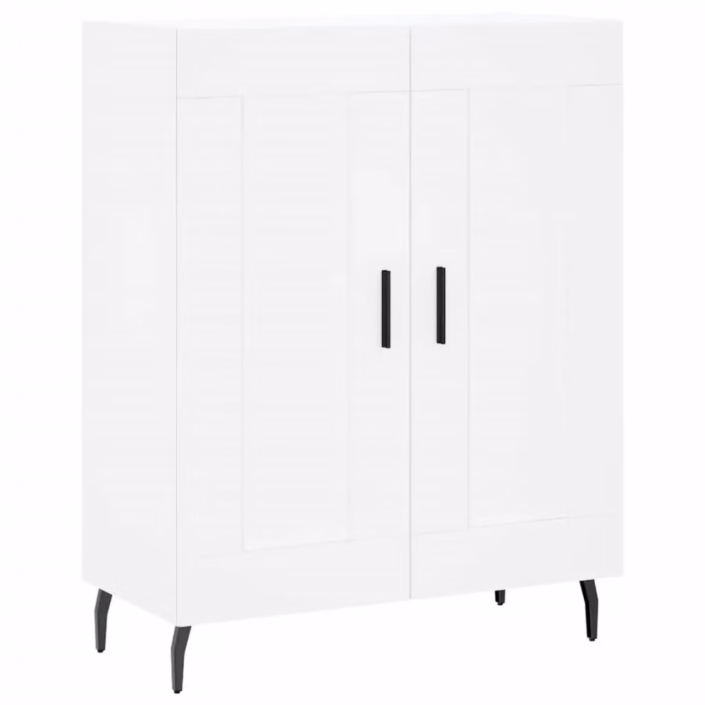 Berkfield Home Classic Sideboard in White, W/D/H: 69.5 x 34 x 90 cm – 2