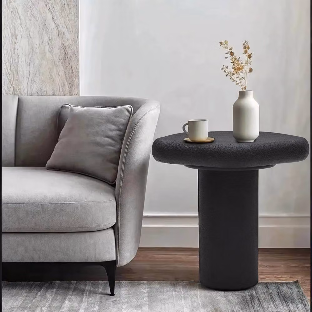 IH Design Baneza Pentagon Shape End Table in Black – 4