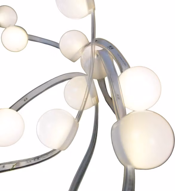 Samuel Alexander Warm White LED Party Strip Globes with Memory Controller